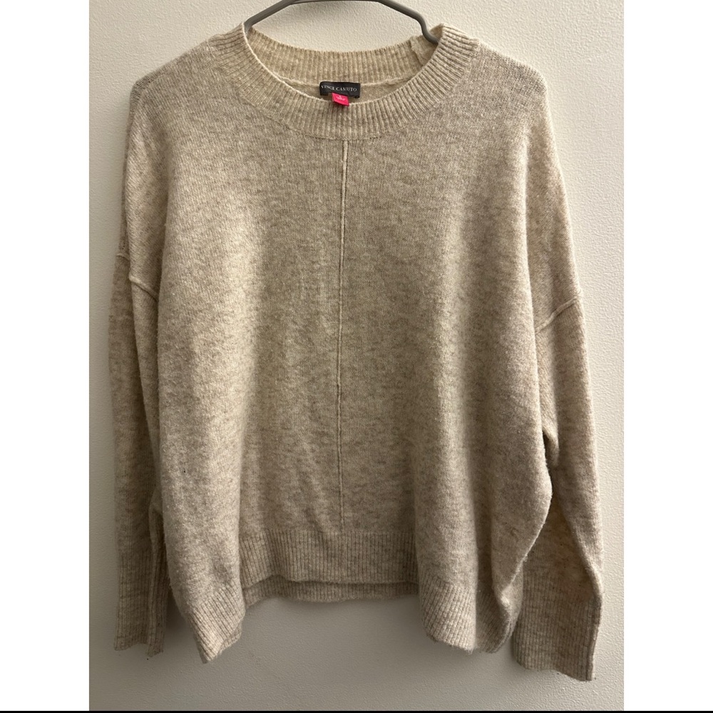 Vince Camuto Cozy Beige Sweater